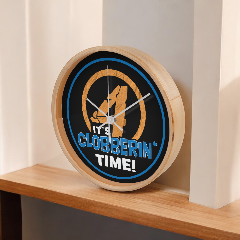 IT'S CLOBBERING TIME!